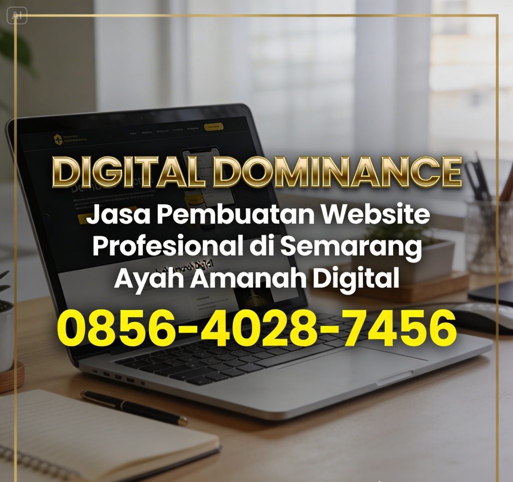 DIGITAL DOMINANCE | 0856-4028-7456 Jasa Pembuatan Website Profesional di Semarang Ayah Amanah Digital