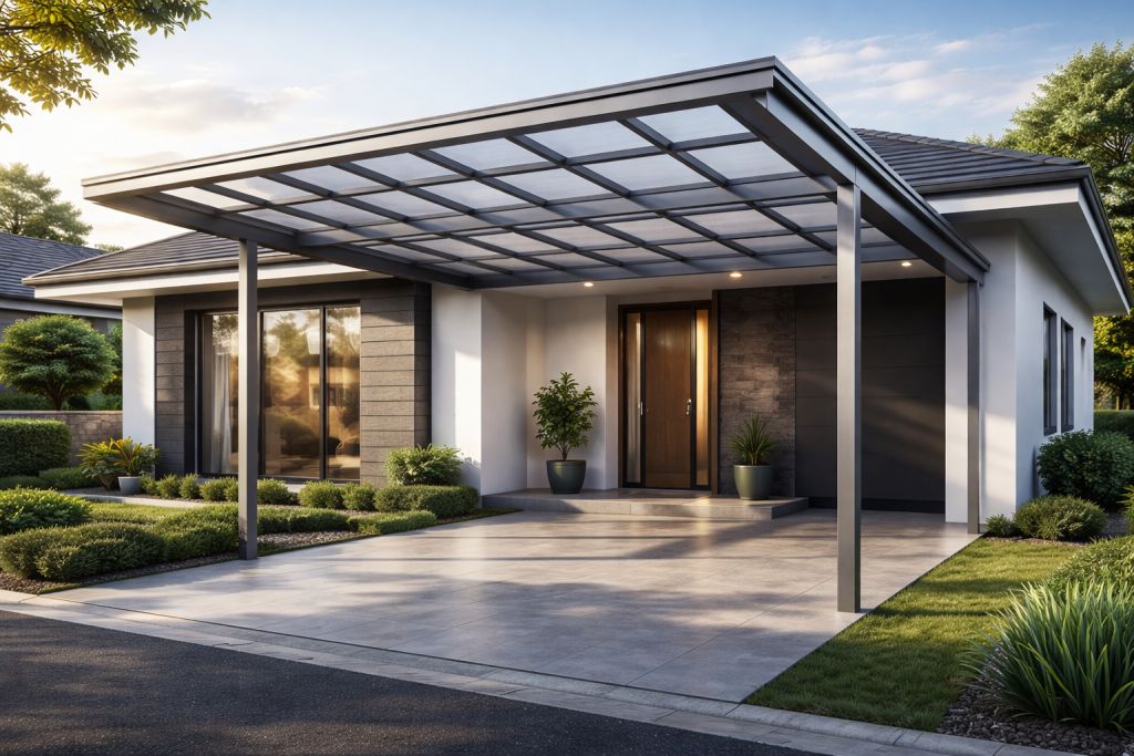 Kanopi Baja Ringan untuk Rumah Minimalis: Ringan, Kuat, dan Estetis