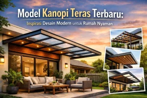 kanopi teras minimalis modern