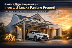 Jasa Pemasangan Kanopi Baja Ringan sebagai Investasi Jangka Panjang Properti