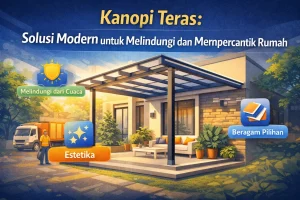 Kanopi Teras Minimalis: Model, Manfaat, dan Tips Memilih