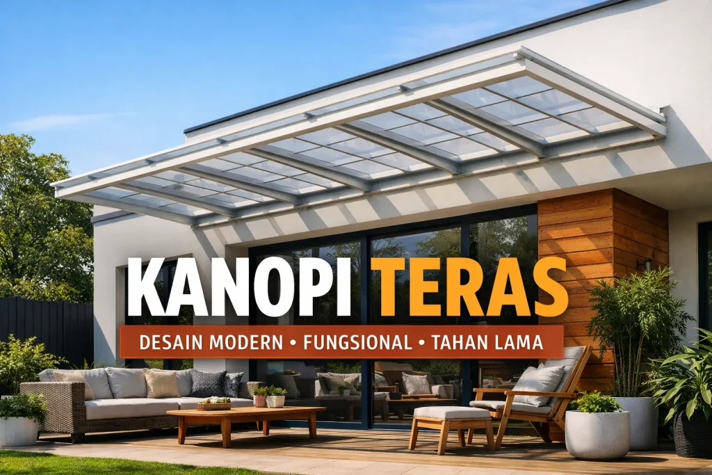 Kanopi Teras Rumah: Desain Modern dan Tips Memilih