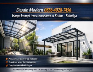 Percayakan pemasangan kanopi baja ringan kepada tim profesional kami di Salatiga. Baja ringan dikenal kokoh, anti karat, dan lebih awet