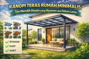Kanopi Teras Rumah Minimalis: Tips dan Desain Terbaik