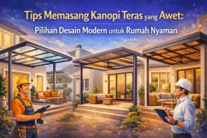 Tips Memasang Kanopi Teras yang Awet dan Modern