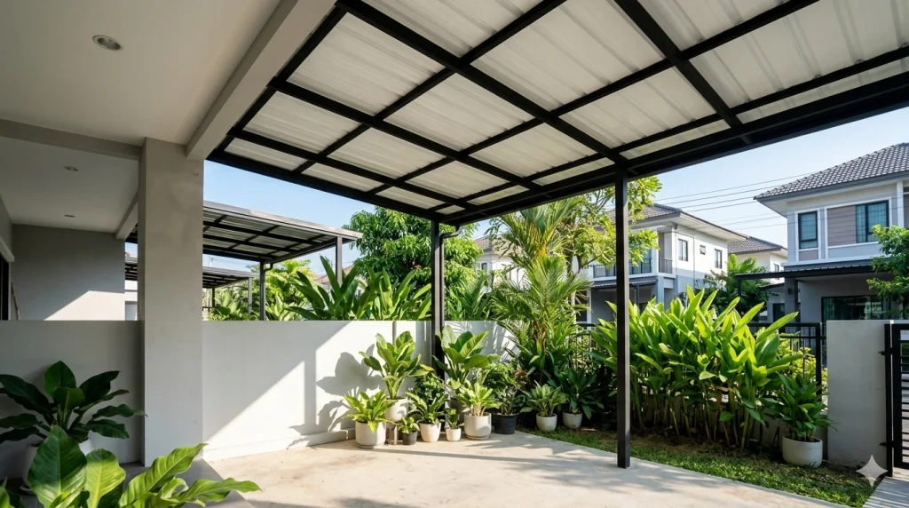Jasa Pasang Kanopi Teras Alderon di Demak: Solusi Rumah Sejuk dan Modern
