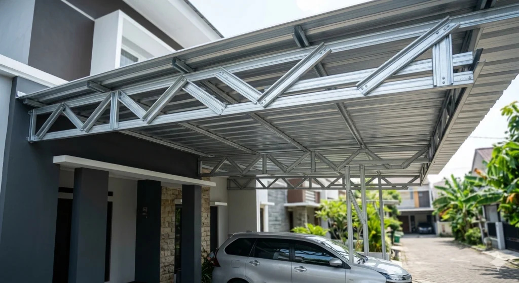 Jasa Pasang Kanopi Baja Ringan di Semarang: Solusi Praktis dan Awet untuk Rumah Anda