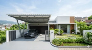 Jasa Pasang Kanopi Baja Ringan di Semarang: Solusi Atap Hunian Awet dan Elegan