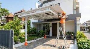 Tukang Pasang Kanopi Baja Ringan di Semarang: Solusi Teras Adem dan Awet
