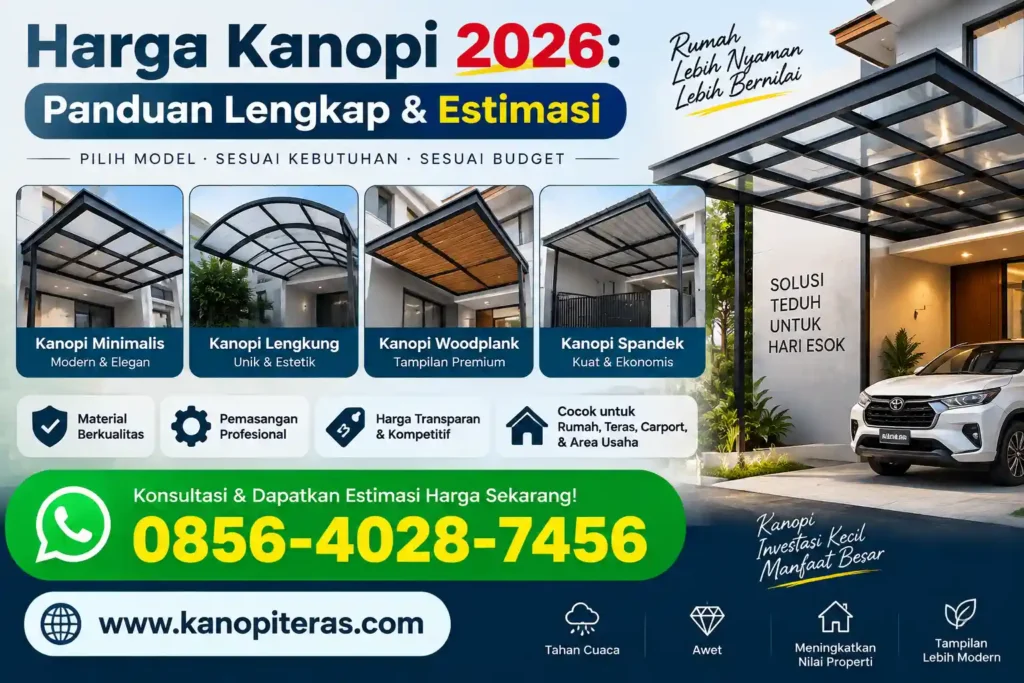 harga kanopi 2026